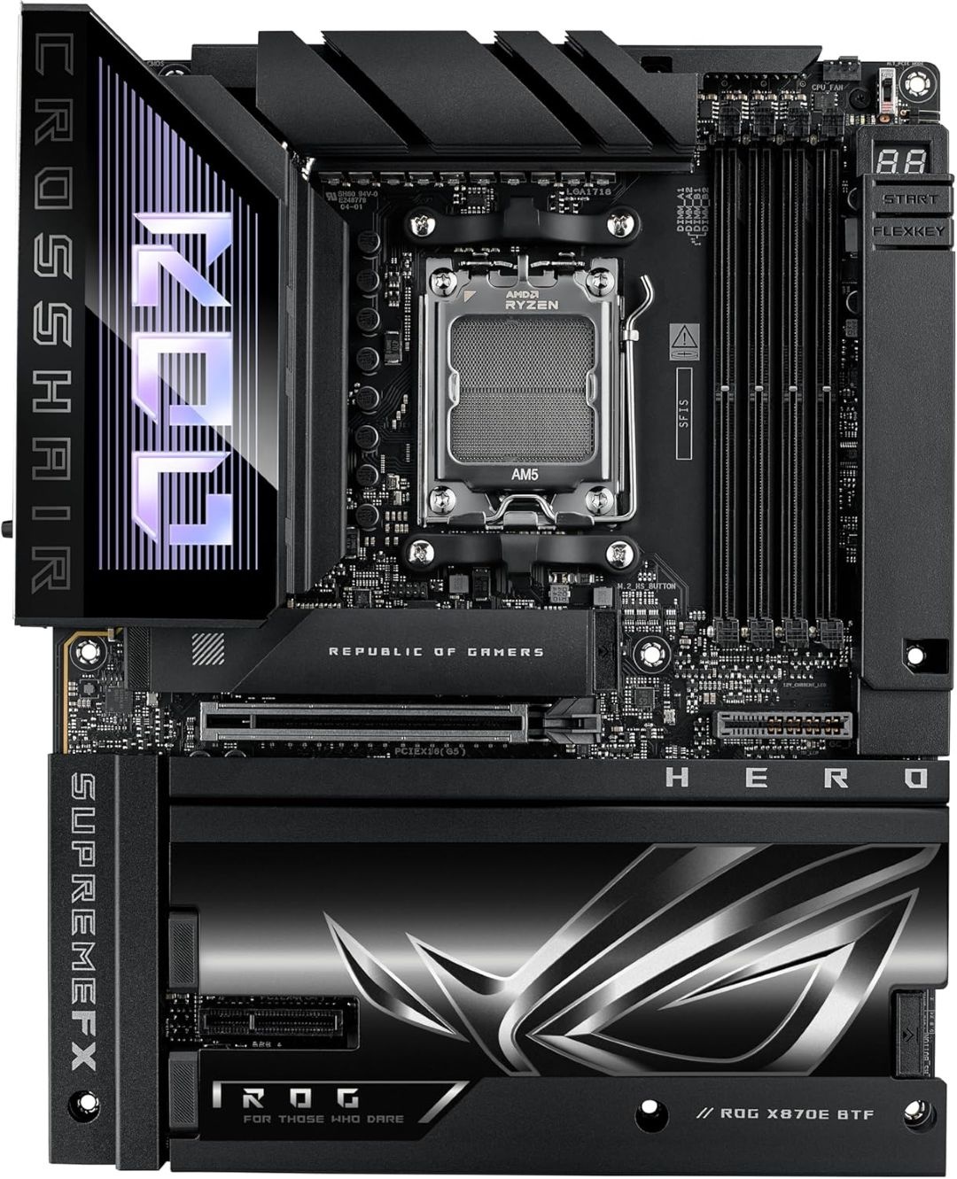 2025 nueva placa base ROG CROS - X870E Atx Motherboard reseña y precio