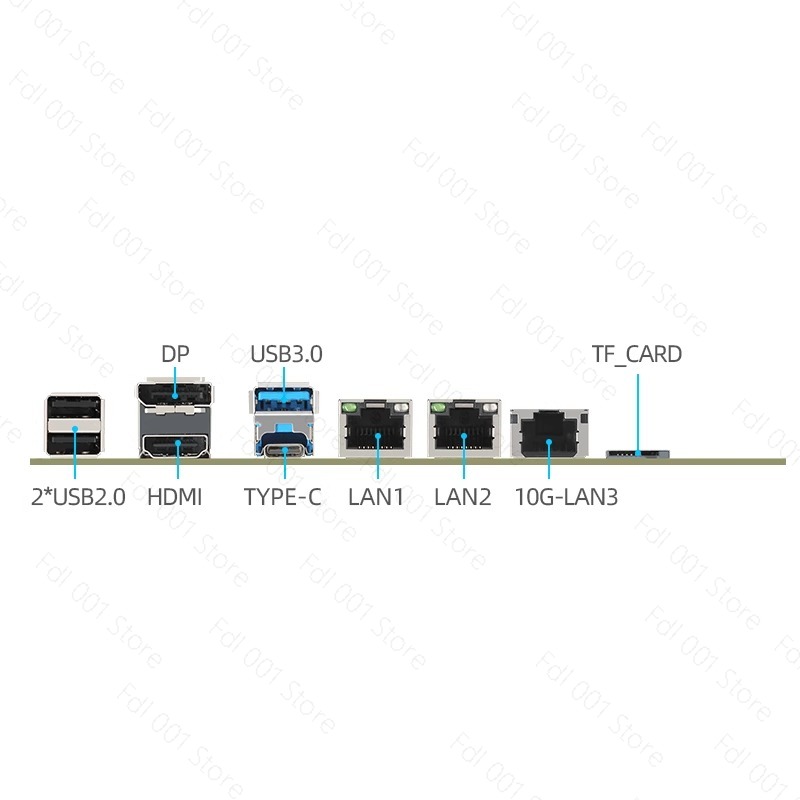 Placa Base Dual 2.5G 10G SFP N - Mini Itx Dual 2.5G Nas Motherboard reseña y precio